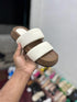 Casual Double Strap Sliders